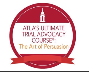logo for ATLAs Ultimate Trial Advocacy Course